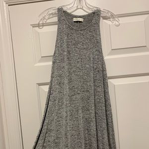 Abercrombie & Fitch Gray racerback dress